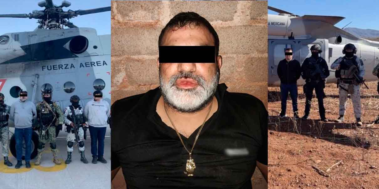 Detienen en Badiraguato a “Mantecas”, presunto jefe Beltrán Leyva del Cártel de Sinaloa