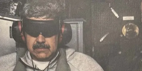 Trump revela FOTO de Maduro capturado y afirma que EU gobernará Venezuela hasta la transición